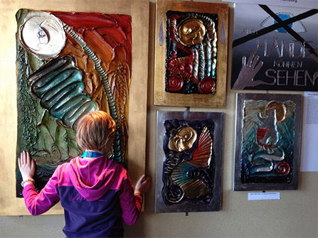 Auch Hände können sehen